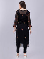 Load image into Gallery viewer, Seva Chikan Hand Embroidered Cotton Lucknowi Chikankari Kurta