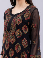 Load image into Gallery viewer, Seva Chikan Hand Embroidered Cotton Lucknowi Chikankari Kurta