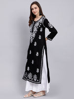 Load image into Gallery viewer, Seva Chikan Hand Embroidered Rayon Lucknowi Chikankari Kurta