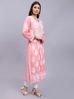 Load image into Gallery viewer, Seva Chikan Hand Embroidered Modal Cotton Lucknowi Chikankari Kurta