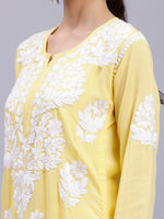 Load image into Gallery viewer, Seva Chikan Hand Embroidered Modal Cotton Lucknowi Chikankari Kurta