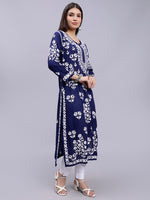 Load image into Gallery viewer, Seva Chikan Hand Embroidered Modal Lucknowi Chikankari Kurta