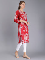 Load image into Gallery viewer, Seva Chikan Hand Embroidered Modal Lucknowi Chikankari Kurta