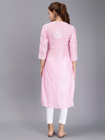 Load image into Gallery viewer, Seva Chikan Hand Embroidered Muslin Lucknowi Chikankari Kurta
