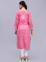 Load image into Gallery viewer, Seva Chikan Hand Embroidered Mal-Mal Lucknowi Chikankari Kurta
