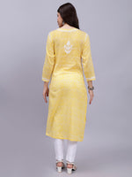 Load image into Gallery viewer, Seva Chikan Hand Embroidered Mal-Mal Lucknowi Chikankari Kurta