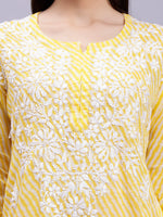 Load image into Gallery viewer, Seva Chikan Hand Embroidered Mal-Mal Lucknowi Chikankari Kurta