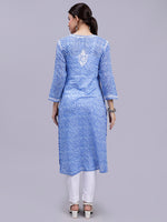 Load image into Gallery viewer, Seva Chikan Hand Embroidered Mal-Mal Lucknowi Chikankari Kurta