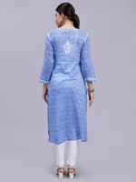 Load image into Gallery viewer, Seva Chikan Hand Embroidered Mal-Mal Lucknowi Chikankari Kurta
