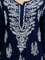 Load image into Gallery viewer, Seva Chikan Hand Embroidered Modal Cotton Lucknowi Chikankari Kurta