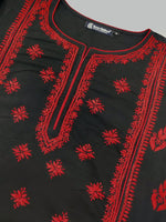 Load image into Gallery viewer, Seva Chikan Hand Embroidered Cotton Lucknowi Chikankari Kurta