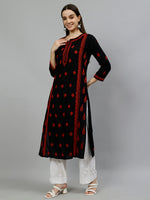 Load image into Gallery viewer, Seva Chikan Hand Embroidered Cotton Lucknowi Chikankari Kurta