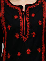 Load image into Gallery viewer, Seva Chikan Hand Embroidered Cotton Lucknowi Chikankari Kurta