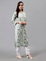 Load image into Gallery viewer, Seva Chikan Hand Embroidered Cotton Lucknowi Chikankari Kurta