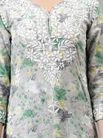 Load image into Gallery viewer, Seva Chikan Hand Embroidered Cotton Lucknowi Chikankari Kurta