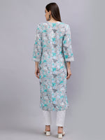 Load image into Gallery viewer, Seva Chikan Hand Embroidered Cotton Lucknowi Chikankari Kurta