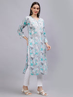 Load image into Gallery viewer, Seva Chikan Hand Embroidered Cotton Lucknowi Chikankari Kurta