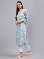 Load image into Gallery viewer, Seva Chikan Hand Embroidered Cotton Lucknowi Chikankari Kurta