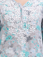 Load image into Gallery viewer, Seva Chikan Hand Embroidered Cotton Lucknowi Chikankari Kurta