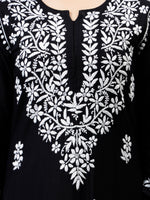 Load image into Gallery viewer, Seva Chikan Hand Embroidered Rayon Lucknowi Chikankari Kurta
