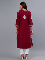 Load image into Gallery viewer, Seva Chikan Hand Embroidered Muslin Lucknowi Chikankari Kurta