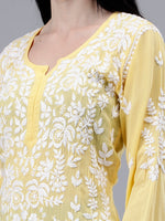 Load image into Gallery viewer, Seva Chikan Hand Embroidered Modal Lucknowi Chikankari Kurta