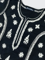 Load image into Gallery viewer, Seva Chikan Hand Embroidered Cotton Lucknowi Chikankari Kurta