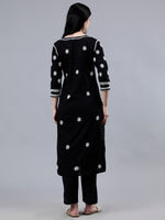 Load image into Gallery viewer, Seva Chikan Hand Embroidered Cotton Lucknowi Chikankari Kurta