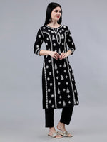 Load image into Gallery viewer, Seva Chikan Hand Embroidered Cotton Lucknowi Chikankari Kurta