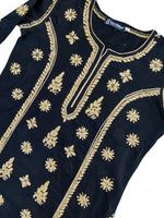 Load image into Gallery viewer, Seva Chikan Hand Embroidered Cotton Lucknowi Chikankari Kurta