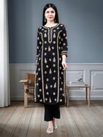 Load image into Gallery viewer, Seva Chikan Hand Embroidered Cotton Lucknowi Chikankari Kurta