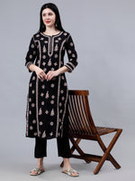 Load image into Gallery viewer, Seva Chikan Hand Embroidered Cotton Lucknowi Chikankari Kurta