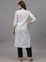 Load image into Gallery viewer, Seva Chikan Hand Embroidered Cotton Lucknowi Chikankari Kurta