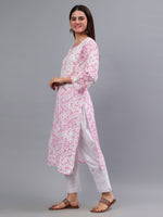 Load image into Gallery viewer, Seva Chikan Hand Embroidered Mal Mal Lucknowi Chikankari Kurta