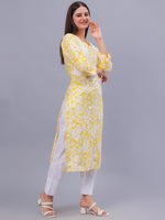 Load image into Gallery viewer, Seva Chikan Hand Embroidered Mal Mal Lucknowi Chikankari Kurta