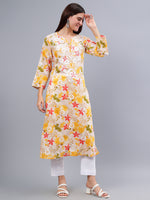 Load image into Gallery viewer, Seva Chikan Hand Embroidered Mal Mal Lucknowi Chikankari Kurta