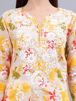 Load image into Gallery viewer, Seva Chikan Hand Embroidered Mal Mal Lucknowi Chikankari Kurta