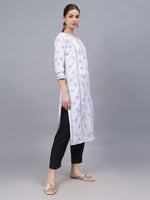 Load image into Gallery viewer, Seva Chikan Hand Embroidered Cotton Lucknowi Chikankari Kurta