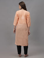 Load image into Gallery viewer, Seva Chikan Hand Embroidered Cotton Lucknowi Chikankari Kurta