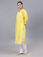 Load image into Gallery viewer, Seva Chikan Hand Embroidered Cotton Lucknowi Chikankari Kurta