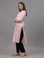 Load image into Gallery viewer, Seva Chikan Hand Embroidered Cotton Lucknowi Chikankari Kurta