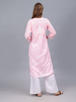 Load image into Gallery viewer, Seva Chikan Hand Embroidered Cotton Lucknowi Chikankari Kurta