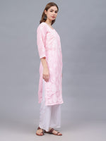 Load image into Gallery viewer, Seva Chikan Hand Embroidered Cotton Lucknowi Chikankari Kurta
