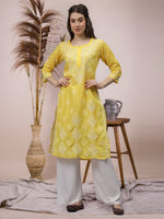 Load image into Gallery viewer, Seva Chikan Hand Embroidered Cotton Lucknowi Chikankari Kurta