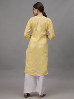 Load image into Gallery viewer, Seva Chikan Hand Embroidered Cotton Lucknowi Chikankari Kurta