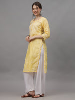 Load image into Gallery viewer, Seva Chikan Hand Embroidered Cotton Lucknowi Chikankari Kurta