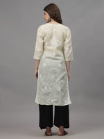 Load image into Gallery viewer, Seva Chikan Hand Embroidered Cotton Lucknowi Chikankari Kurta