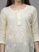 Load image into Gallery viewer, Seva Chikan Hand Embroidered Cotton Lucknowi Chikankari Kurta