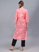 Load image into Gallery viewer, Seva Chikan Hand Embroidered Cotton Lucknowi Chikankari Kurta