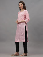 Load image into Gallery viewer, Seva Chikan Hand Embroidered Cotton Lucknowi Chikankari Kurta